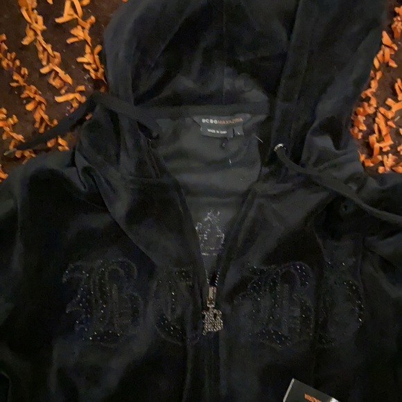 BCBG Large Velor Sweatshirt - Picture 4 of 6